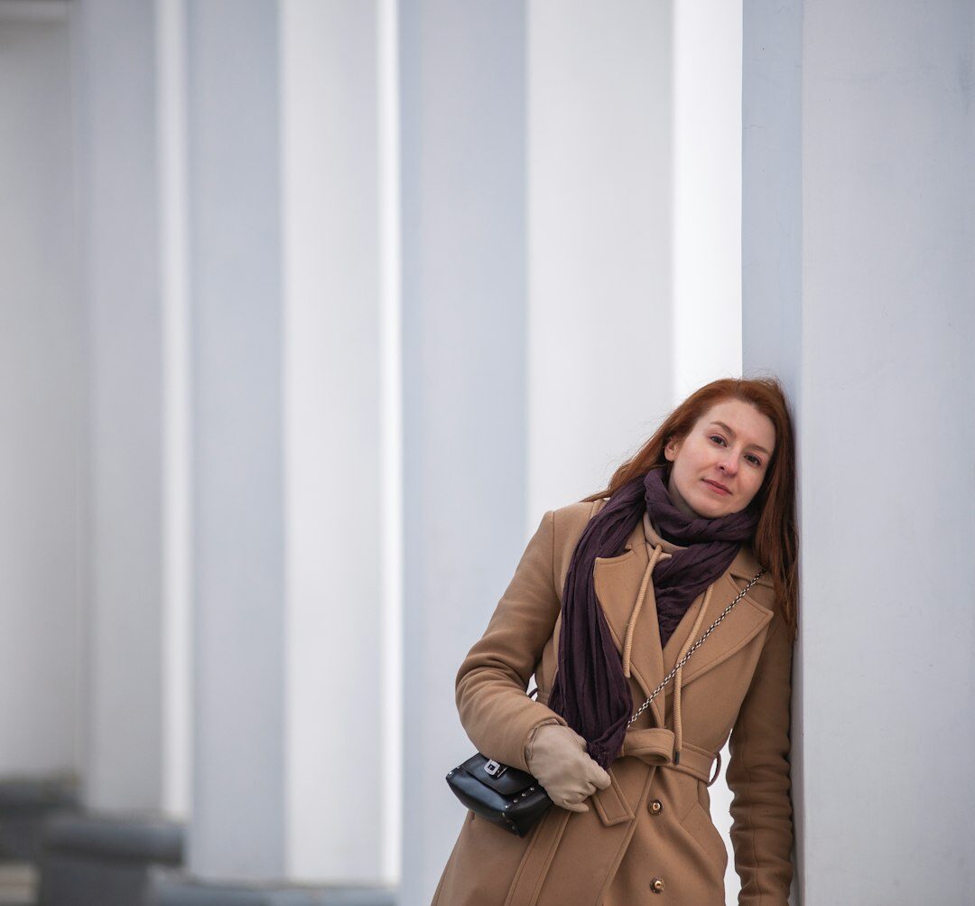 Professional Turkish businesswoman in modern outfit